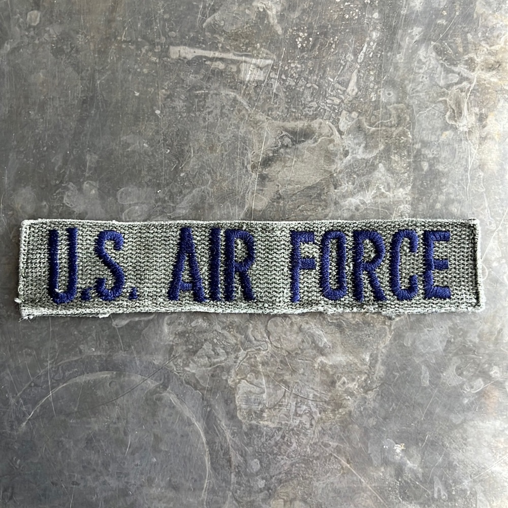 U.S. AIR FORCE embroidered tape patch - vintage
